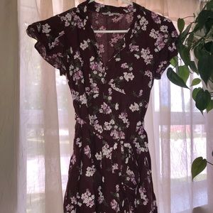 American Eagle Floral Romper